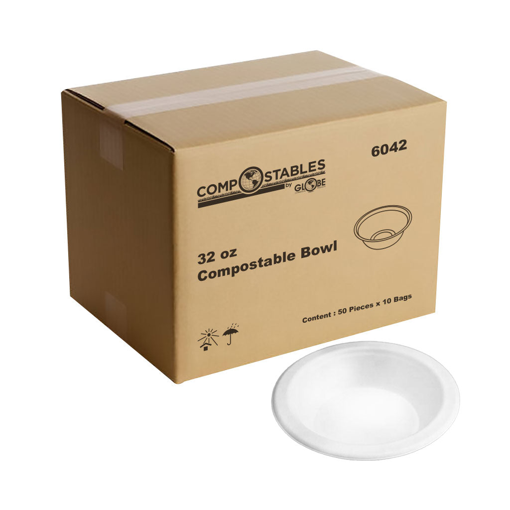 Compostable Serving Bowls (Case qty)