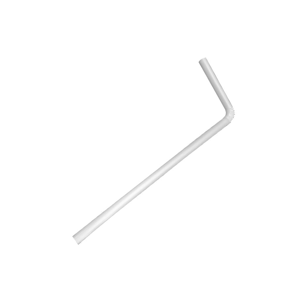 PLA Straws Compostable 7.75" Wrapped (case of 5000)